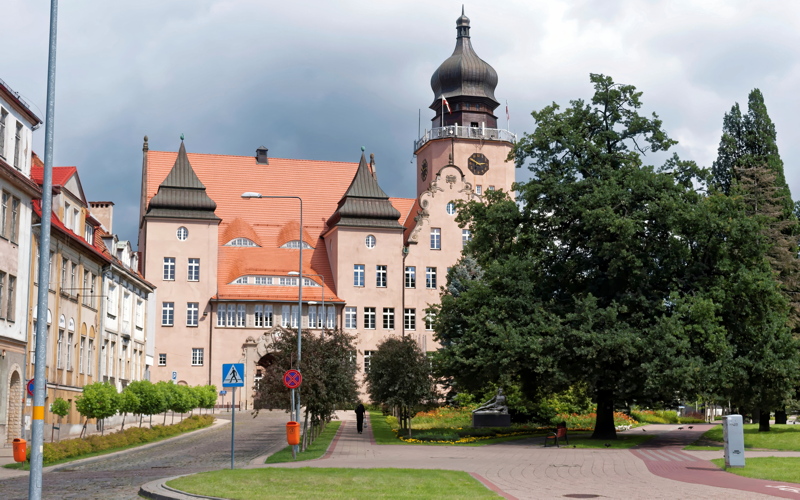 3 - New Town Hall (Nowy Ratusz) in Elbląg, Poland, which currently serves as the Urząd Miejski w Elblągu